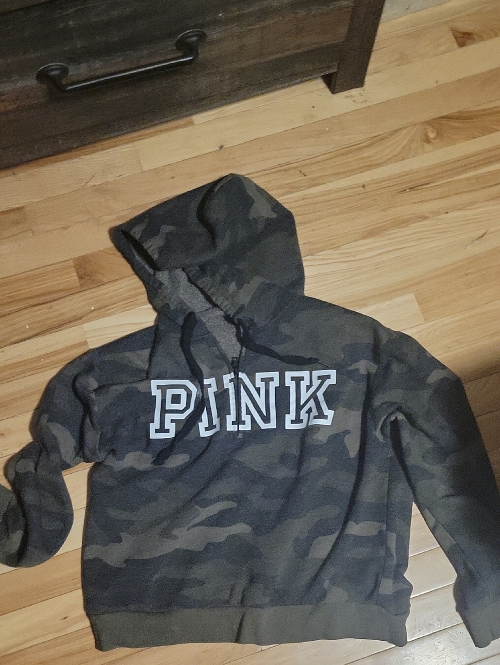 PINK Victoria's Secret Camo Hoodie